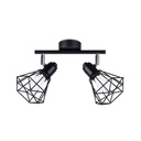 ARTEMIS 2 ceiling light black