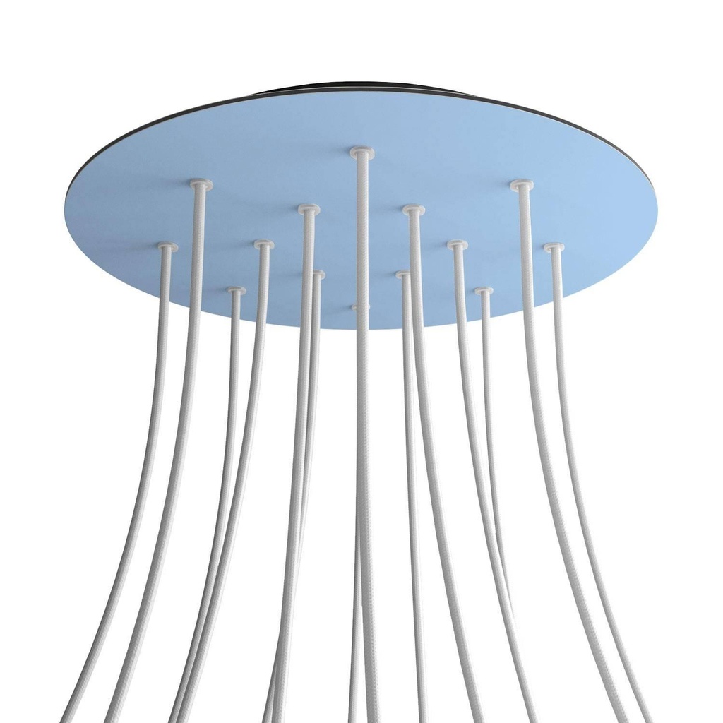 Rose-One XXL rosette round, diameter 400 mm with 14 holes and 4 bores