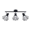 ARTEMIS 3 ceiling light black