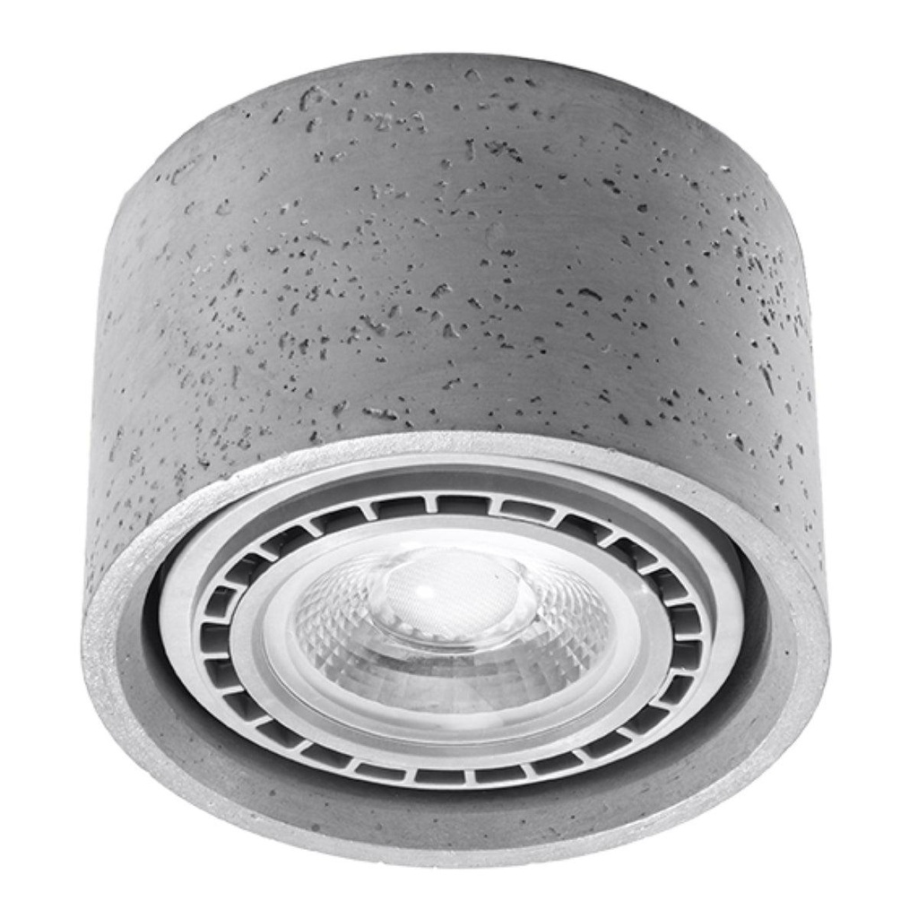 BASIC 1 ceiling light in concrete