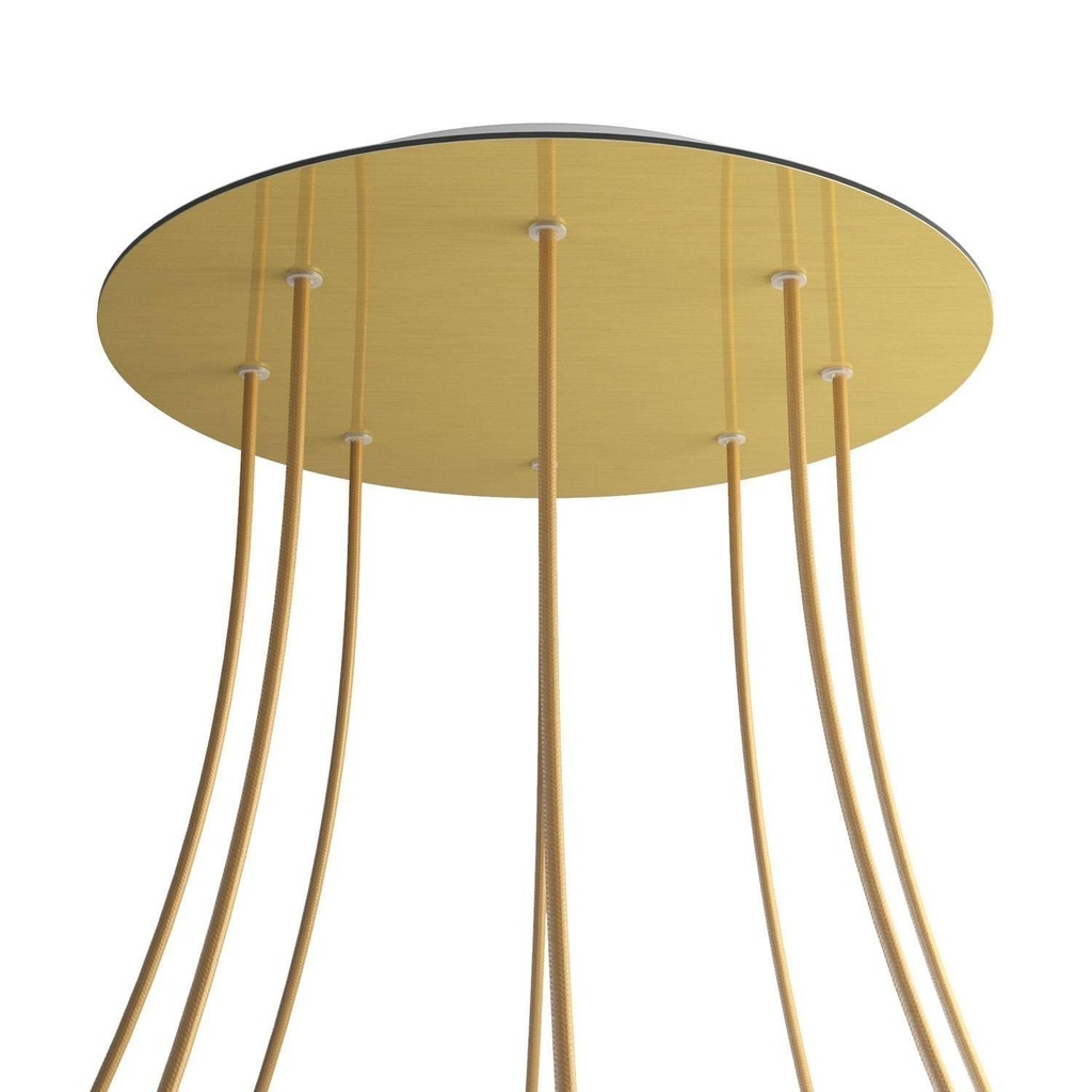 Rosone XXL Rose-One rotondo, diametro 400 mm con 8 fori e 4 fori