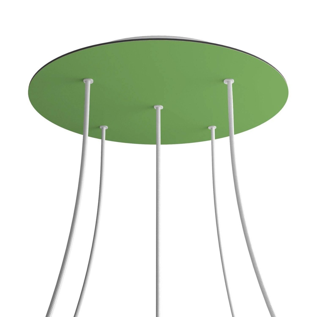 Rosone XXL Rose-One rotondo, diametro 400 mm con 5 fori e 4 fori