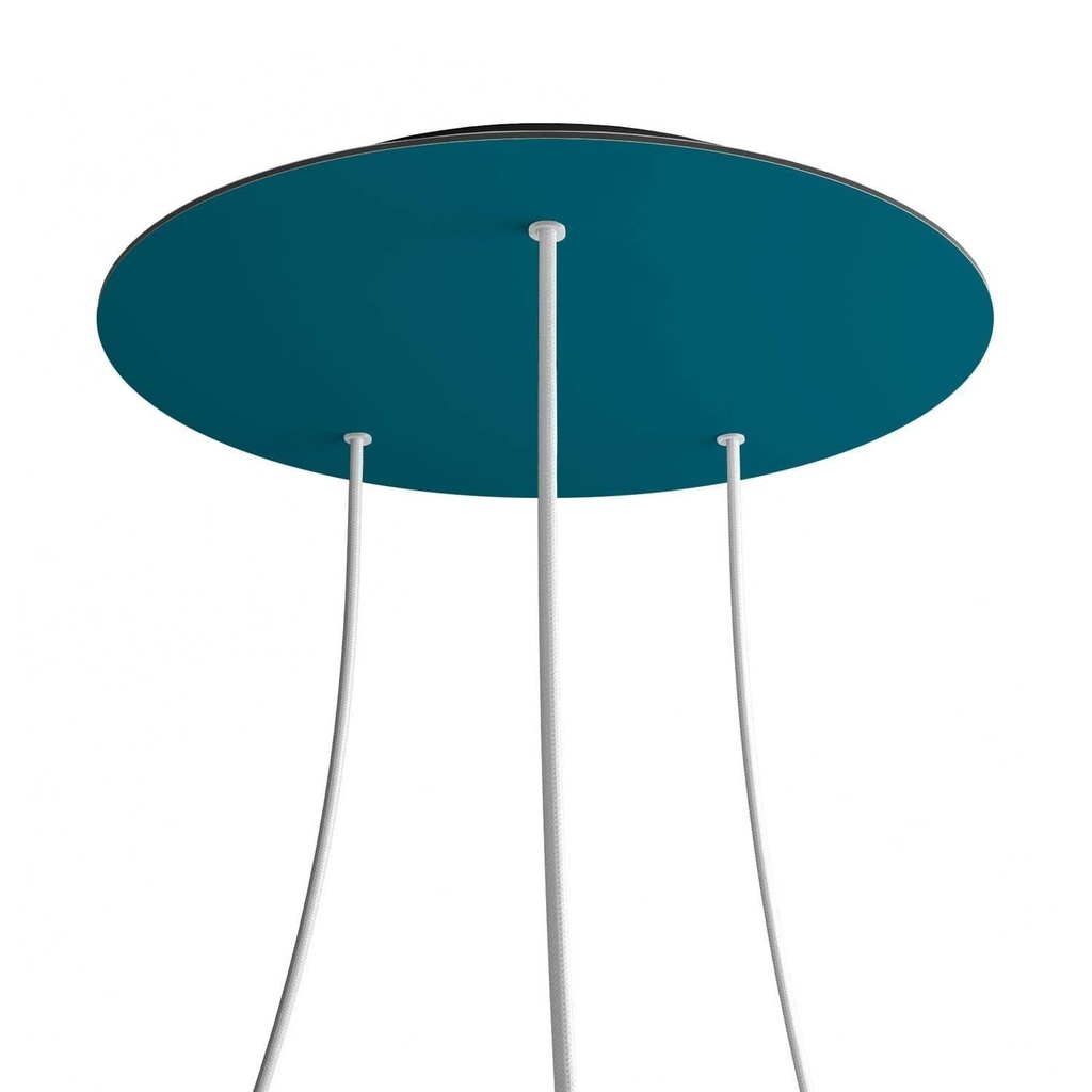 Rosone XXL Rose-One rotondo, diametro 400 mm con 3 fori e 4 fori