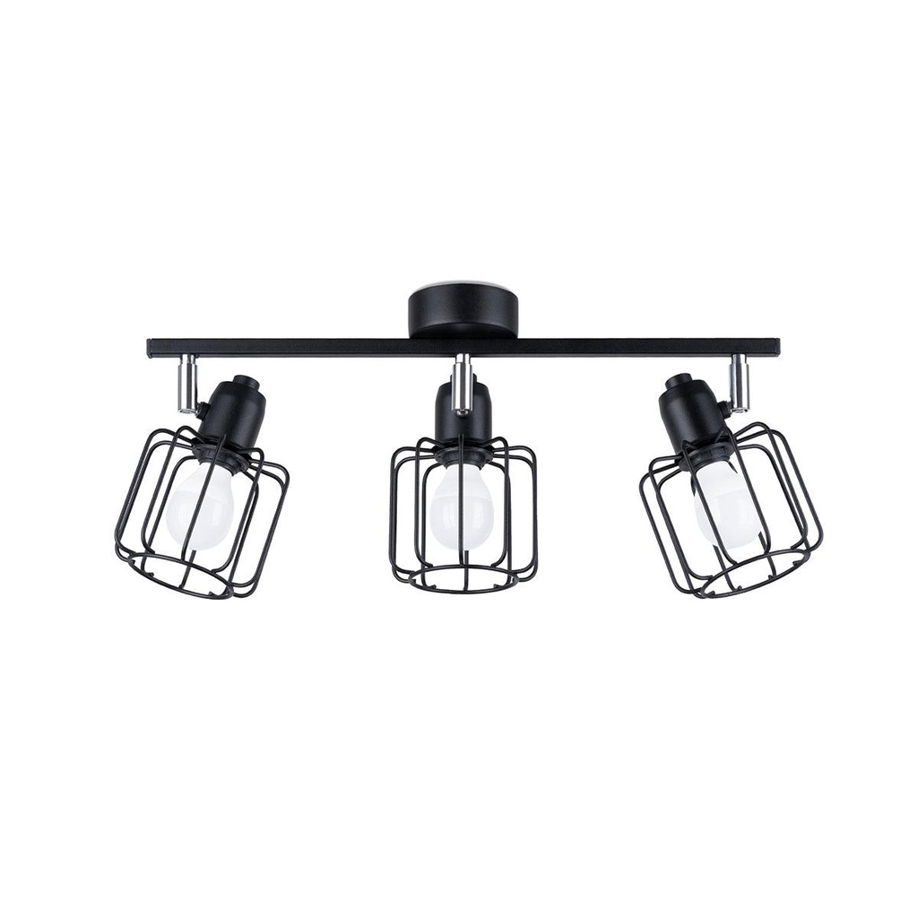 BELUCI 3 Black Ceiling Lamp