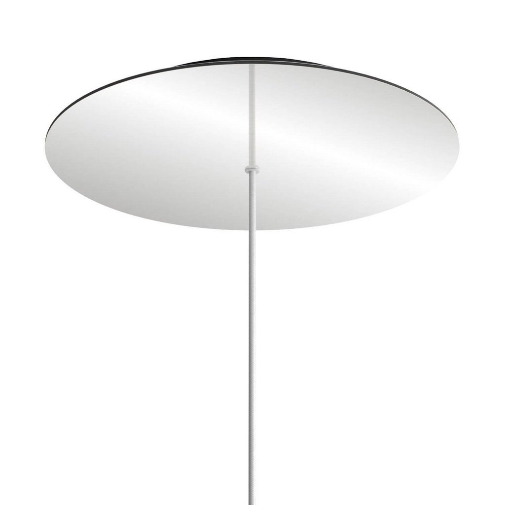 Rosone XXL Rose-One rotondo, diametro 400 mm con 1 foro e 4 fori