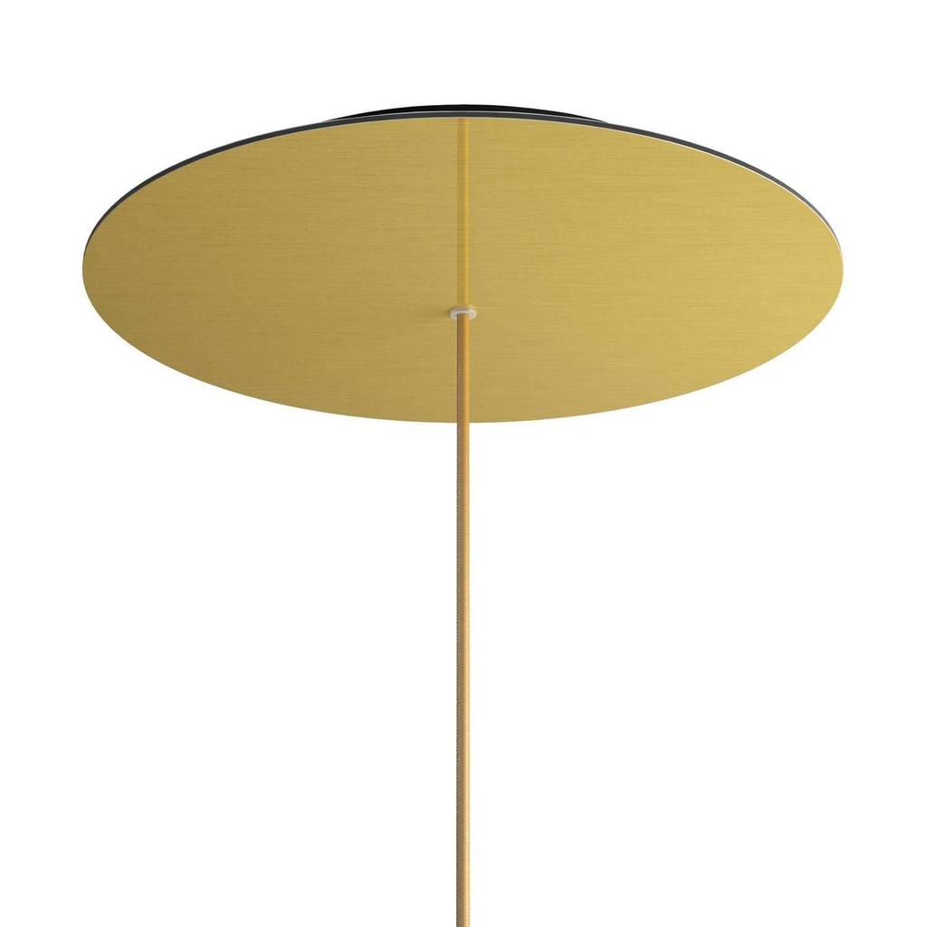 Rose-One XXL rosette round, 400 mm diameter with 1 hole and 4 holes