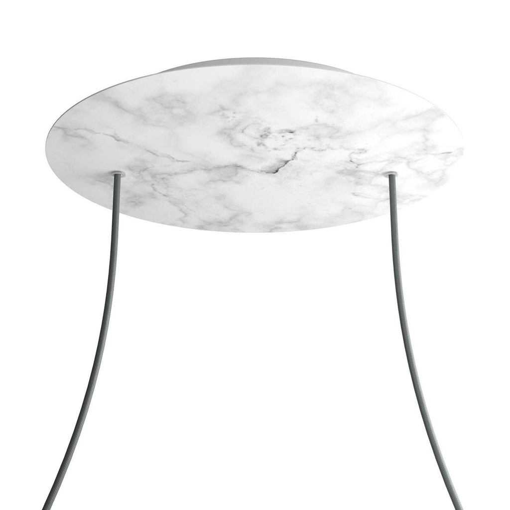 Rose-One XXL rosette round, diameter 400 mm with 2 holes and 4 holes