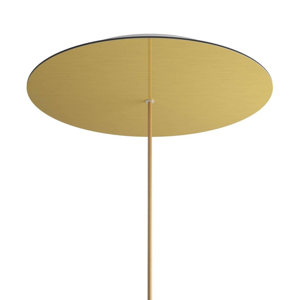 Rose-One XXL rosette round, 400 mm diameter with 1 hole and 4 holes