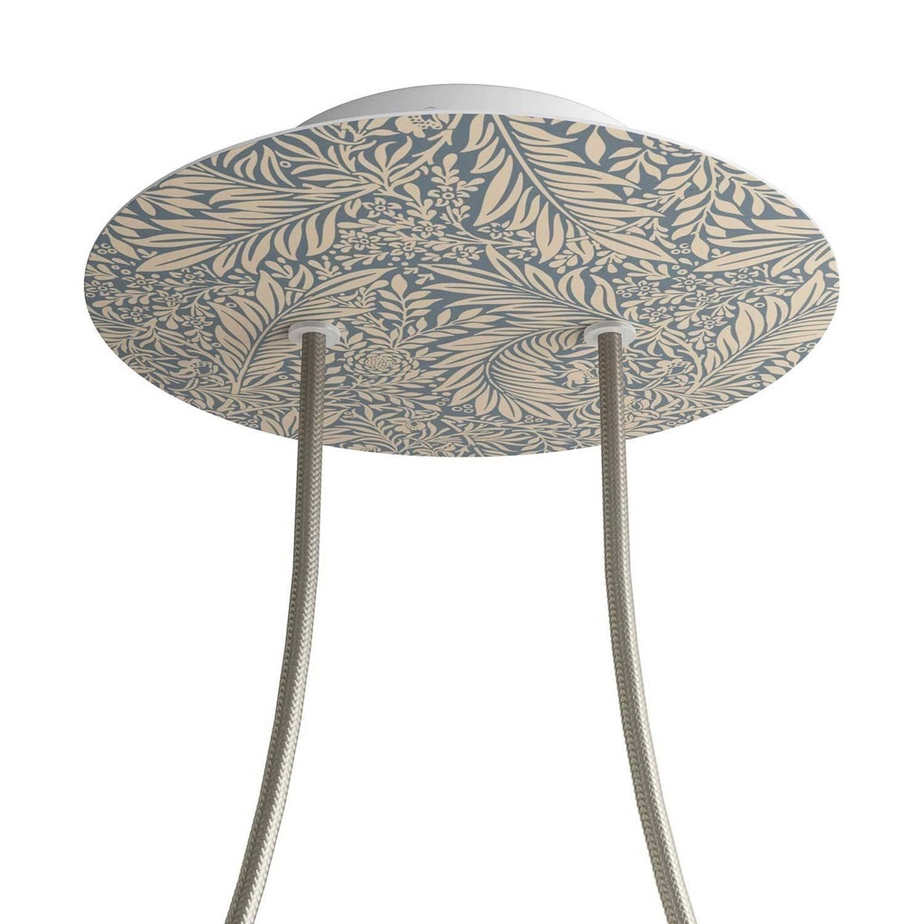 Rosone Rose-One rotondo, diametro 200 mm con 2 fori e 4 fori