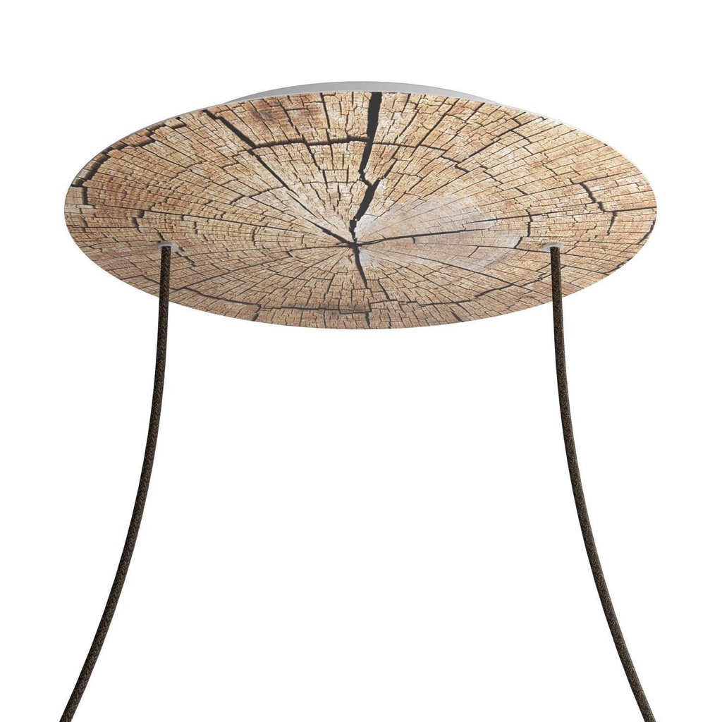 Rose-One XXL rosette round, diameter 400 mm with 2 holes and 4 holes