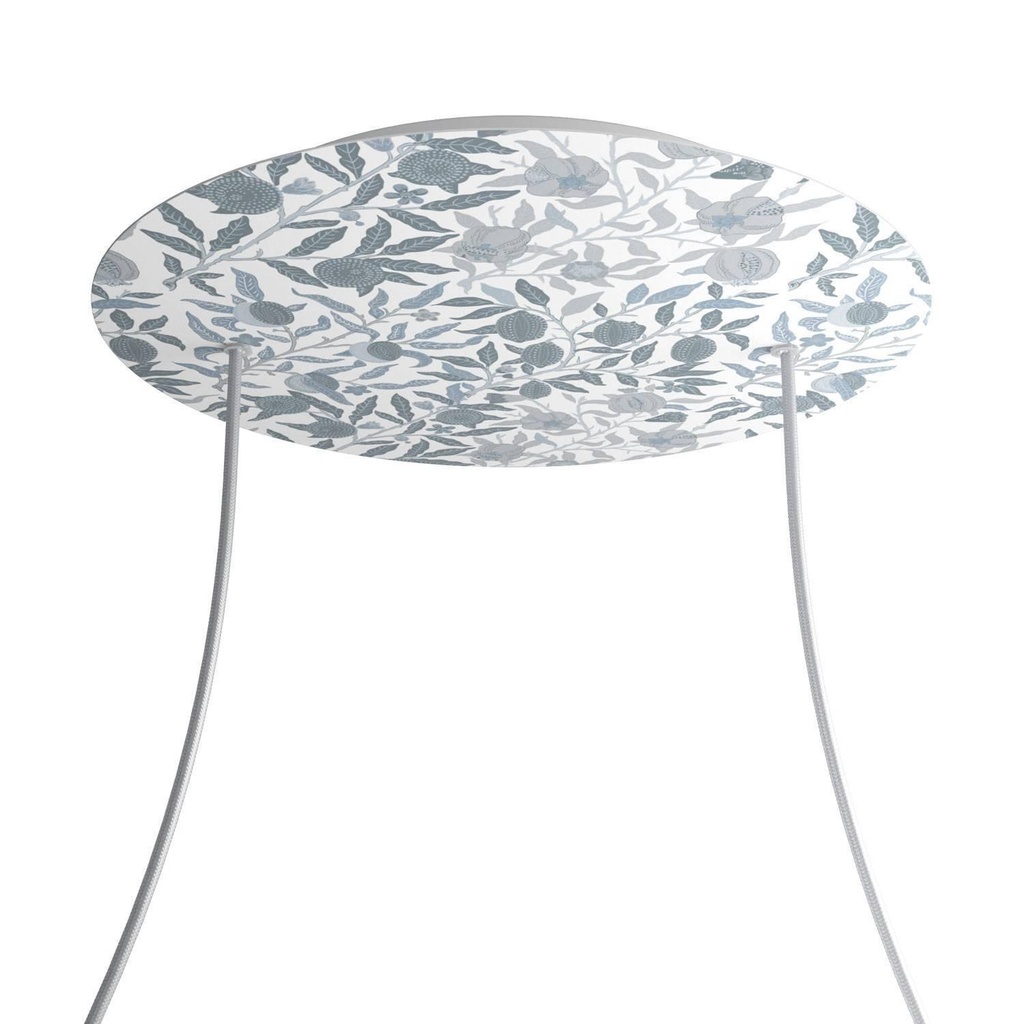 Rosone XXL Rose-One rotondo, diametro 400 mm con 2 fori e 4 fori