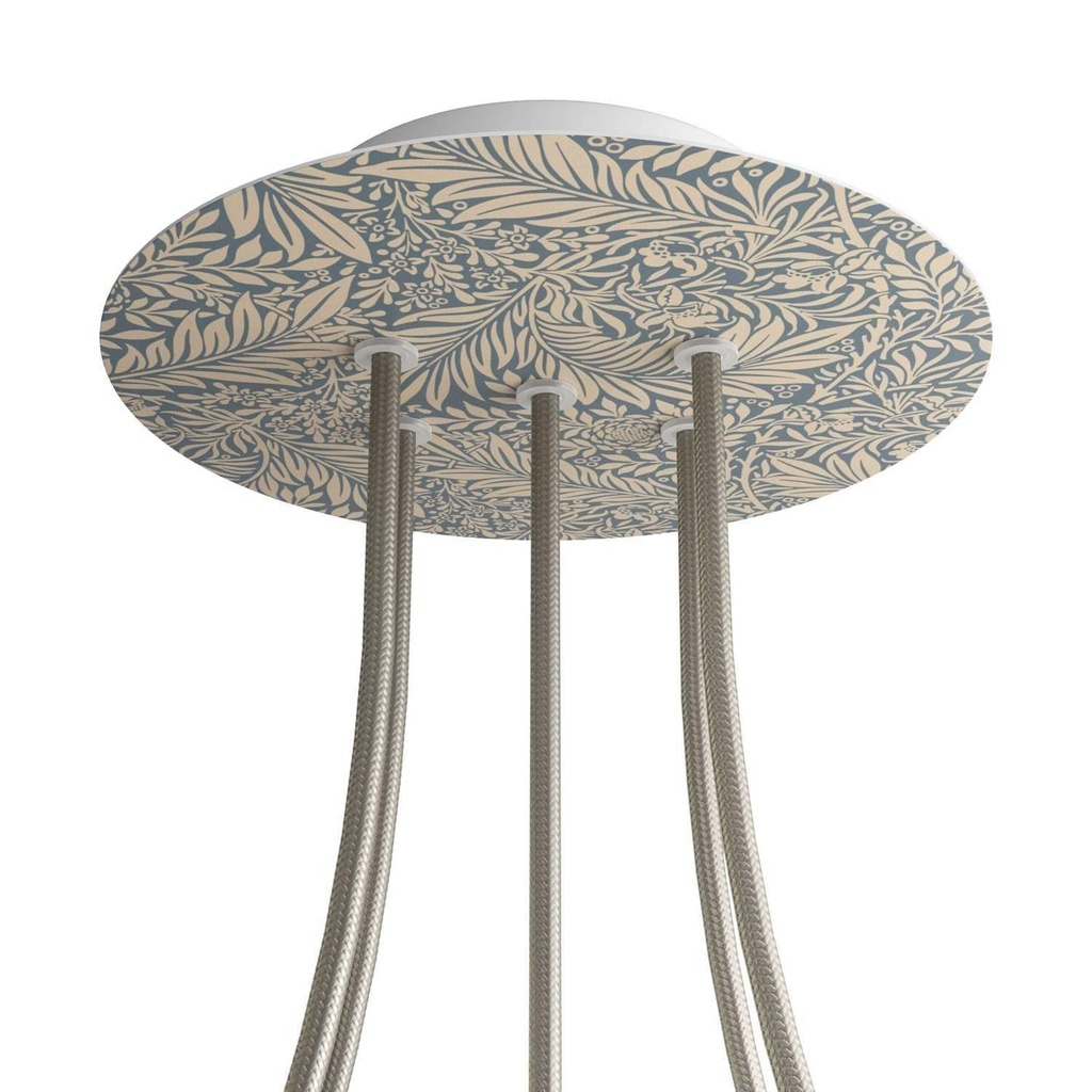 Rosone Rose-One rotondo, diametro 200 mm con 5 fori e 4 fori