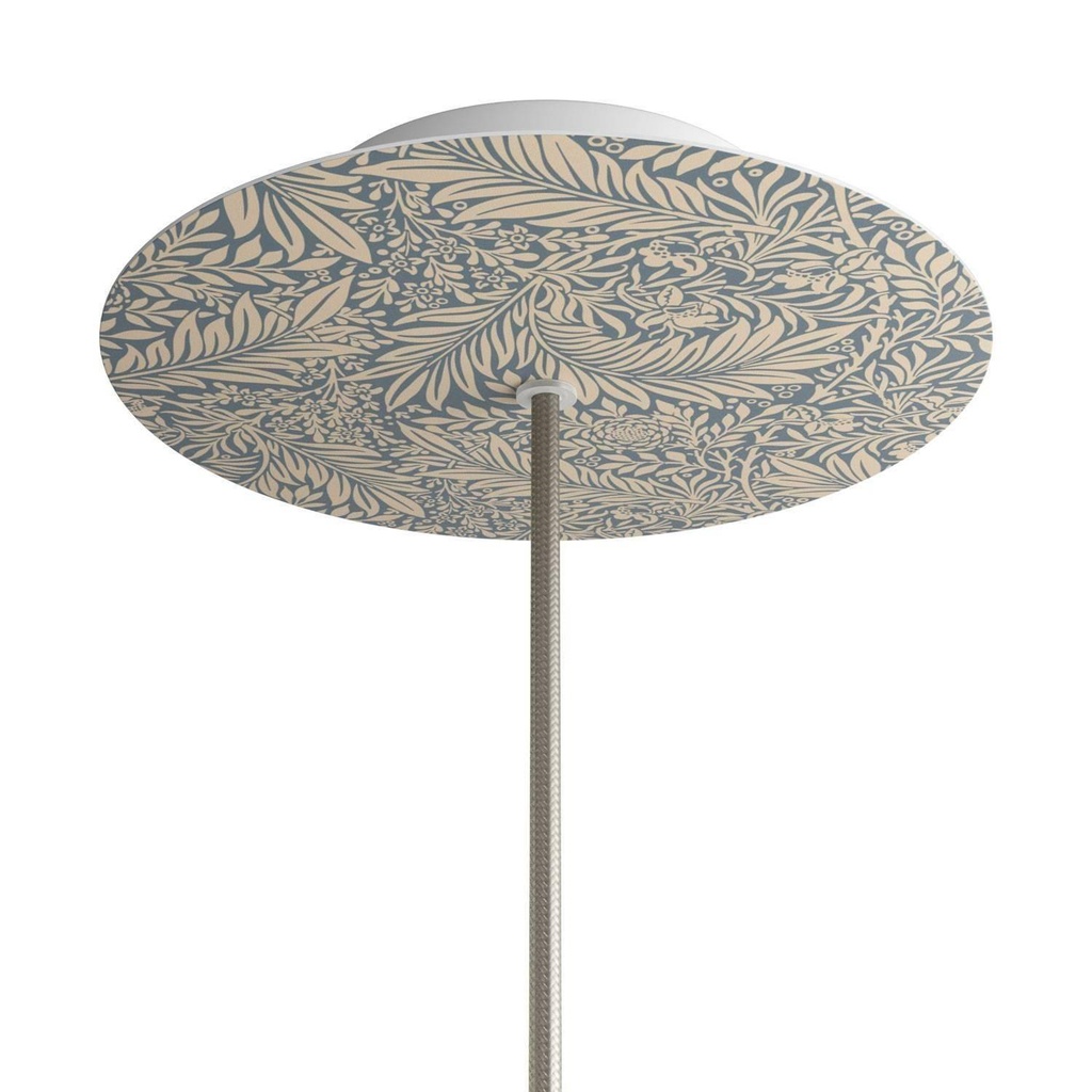 Rose-One round rosette, diameter 200 mm with 1 hole and 4 holes