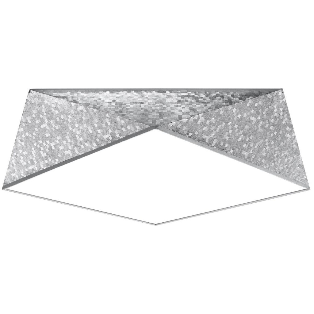 [SL.0694] Plafonnier HEXA 45 Argent