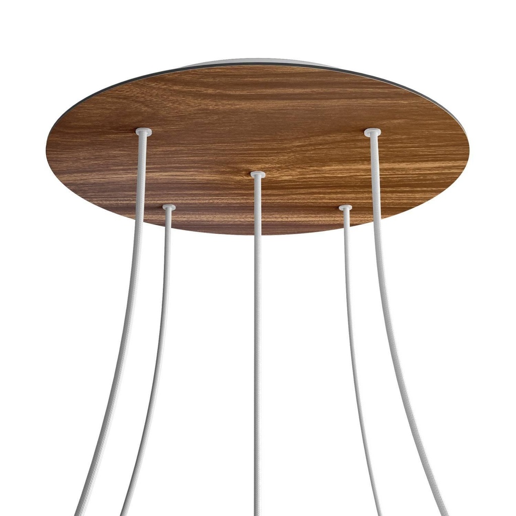 Rosone XXL Rose-One rotondo, diametro 400 mm con 5 fori e 4 fori