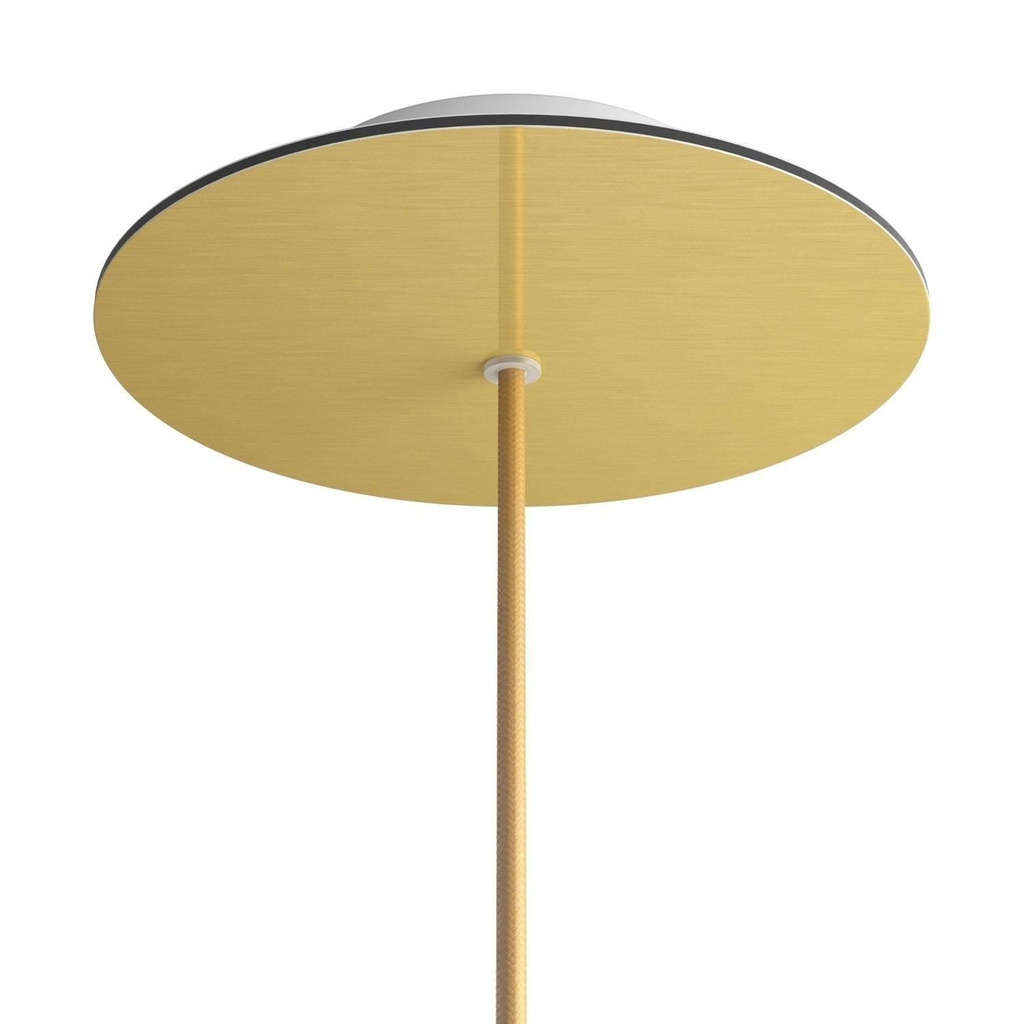 Rose-One rosette round, diameter 200 mm with 1 hole and 4 side holes