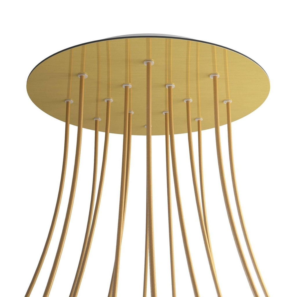 Rosone XXL Rose-One SMART rotondo, diametro 400 mm con 14 fori -