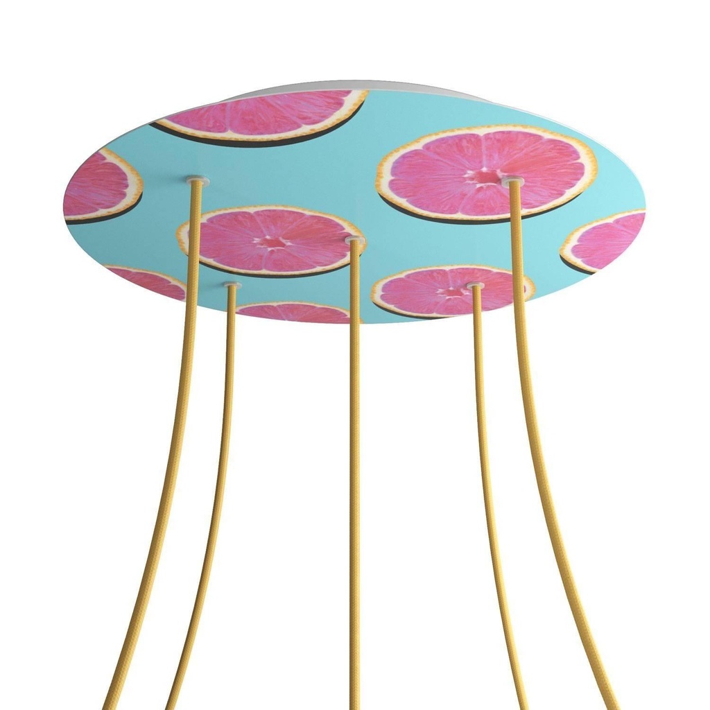 [8057730894197] Rose-One SMART XXL rosette round, diameter 400 mm with 5 holes -