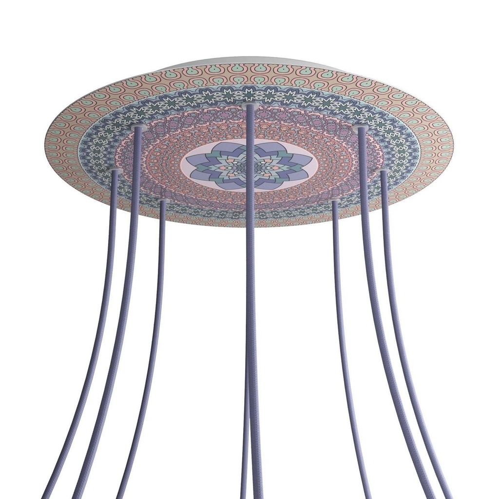 Rose-One SMART XXL rosette round, diameter 400 mm with 8 holes -