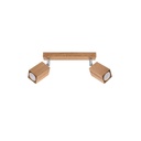 Lampada da soffitto KEKE 2 rovere
