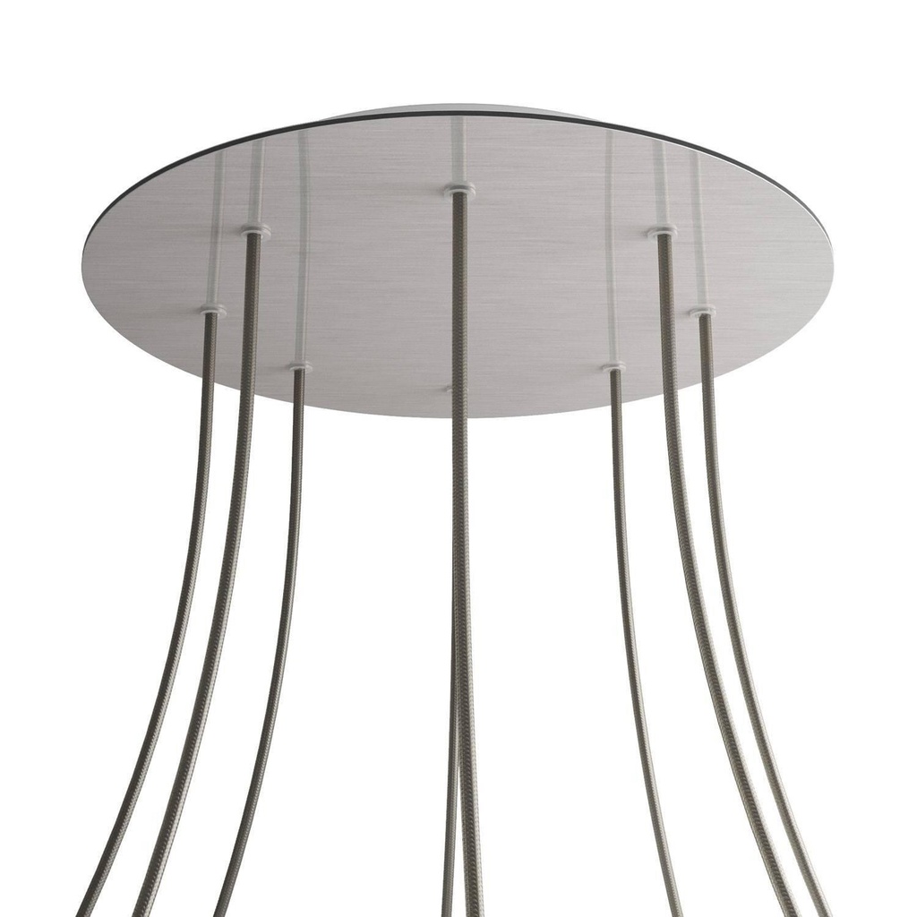 Rosone XXL Rose-One SMART rotondo, diametro 400 mm con 8 fori -