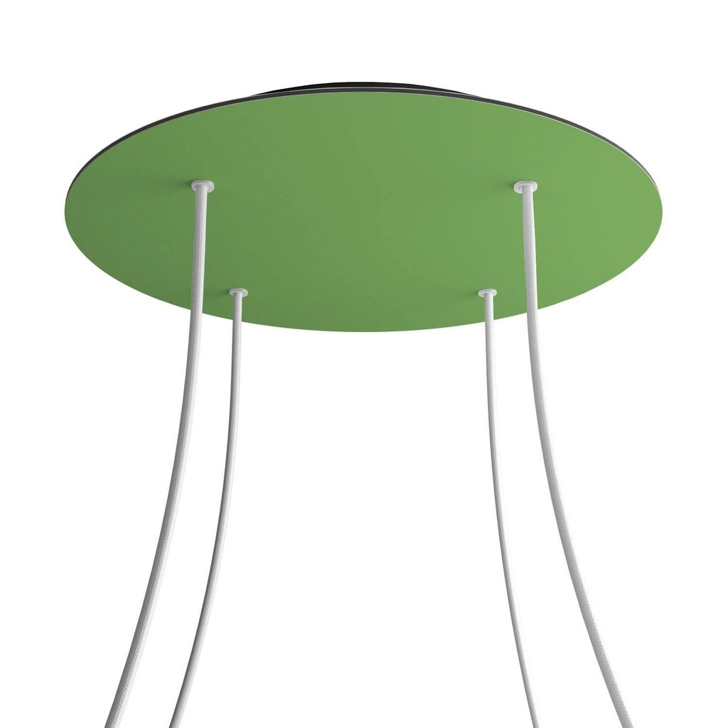 Rosone XXL Rose-One rotondo, diametro 400 mm con 4 fori e 4 fori