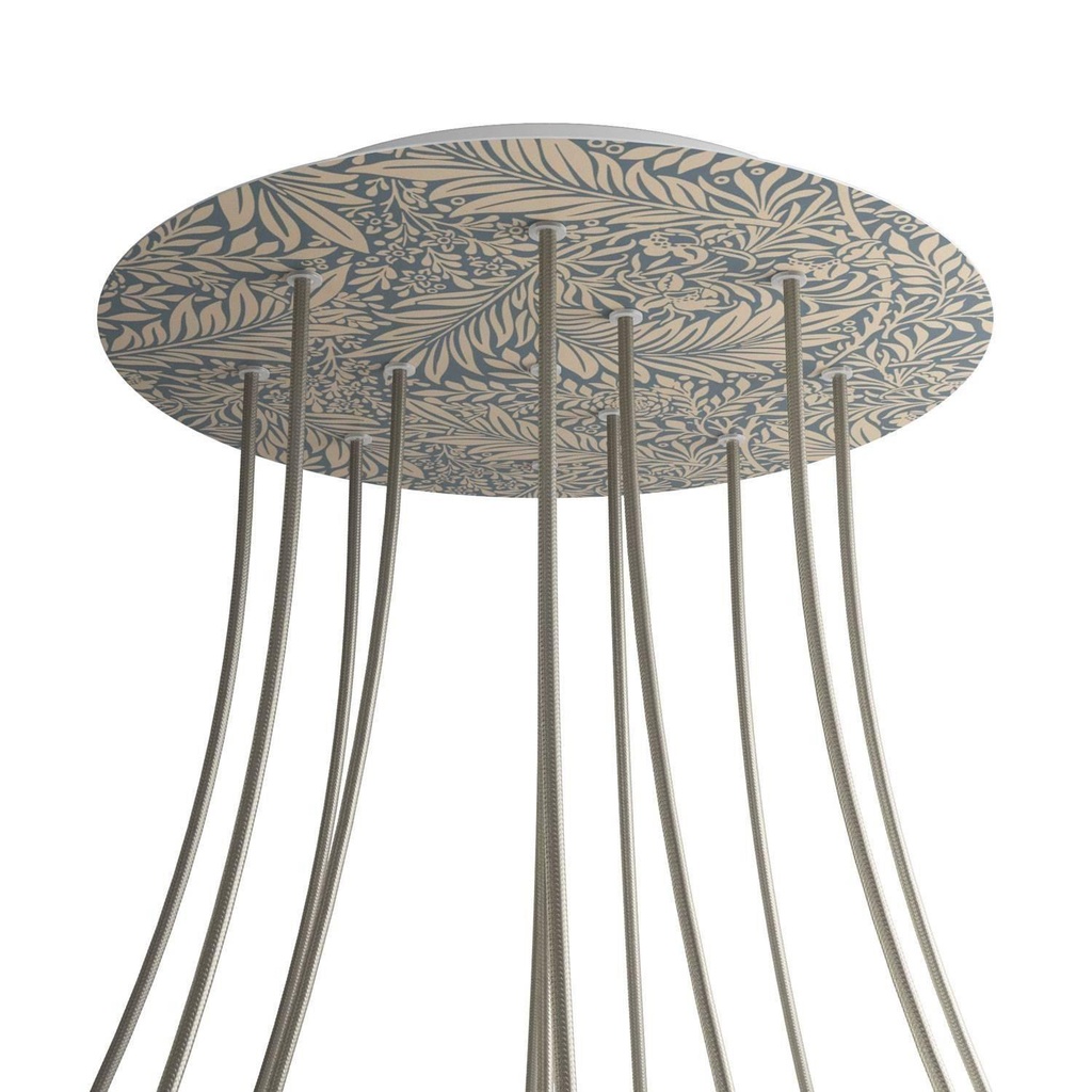 Rose-One XXL rosette round, diameter 400 mm with 12 holes and 4 holes