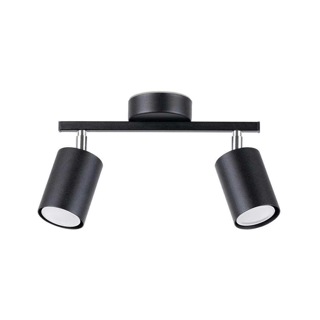 [SL.1127] Lampada da soffitto LEMMI 2 nero