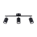 LEMMI 3 ceiling light black