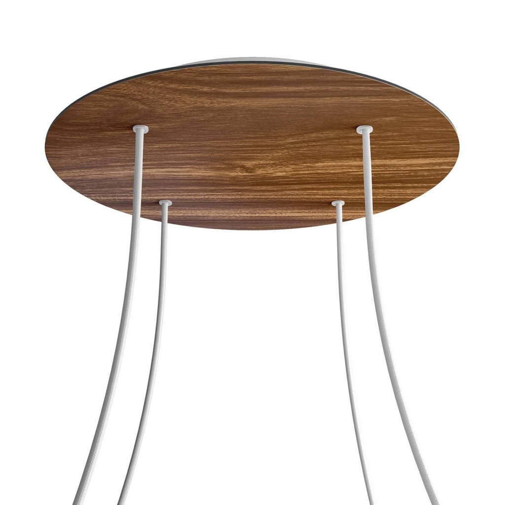 Rosone XXL Rose-One rotondo, diametro 400 mm con 4 fori e 4 fori