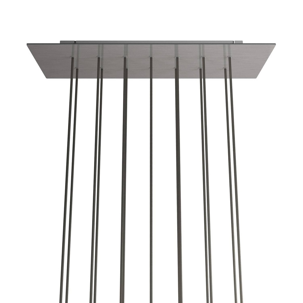 Rosone XXL Rose-One rettangolare a 14 fori e 6 fori laterali,