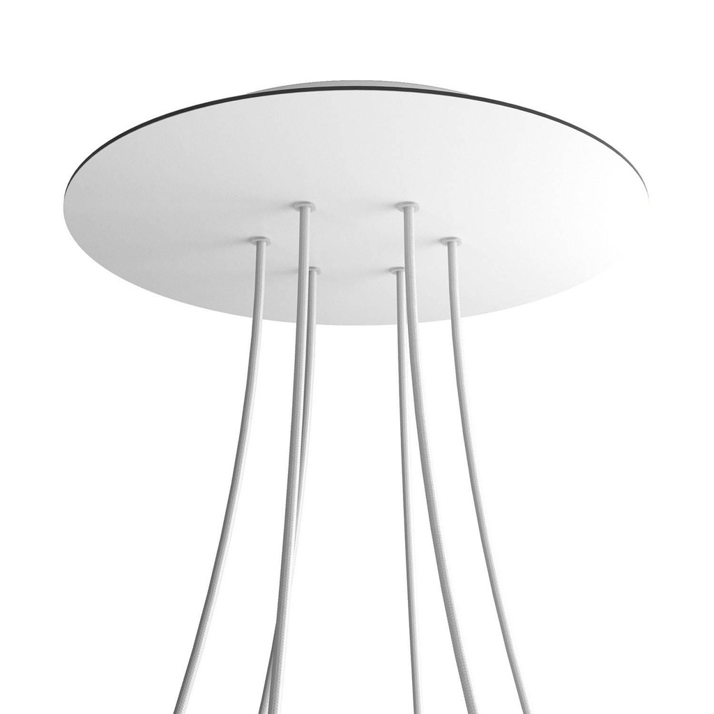 Rosone XXL Rose-One SMART rotondo, diametro 400 mm con 6 fori -