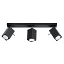 MERIDA 3 ceiling light black