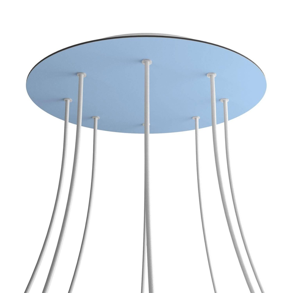 Rose-One XXL rosette round, diameter 400 mm with 8 holes and 4 holes