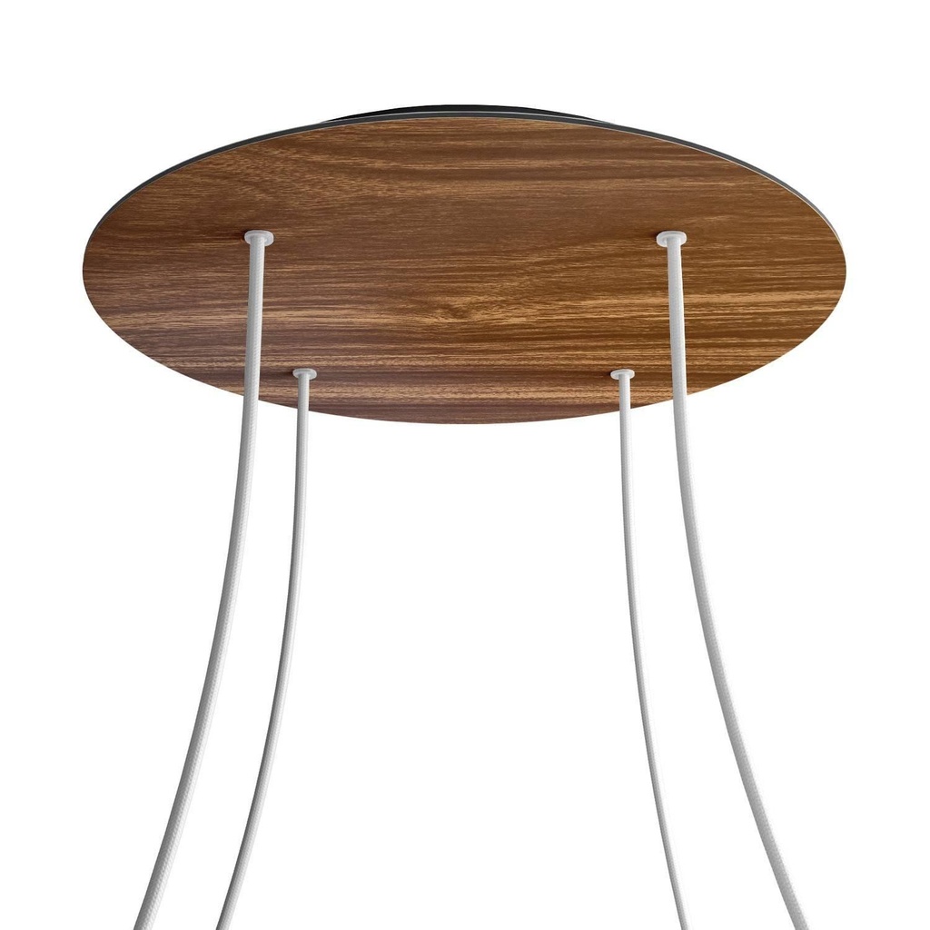 Rose-One XXL rosette round, 400 mm diameter with 4 holes