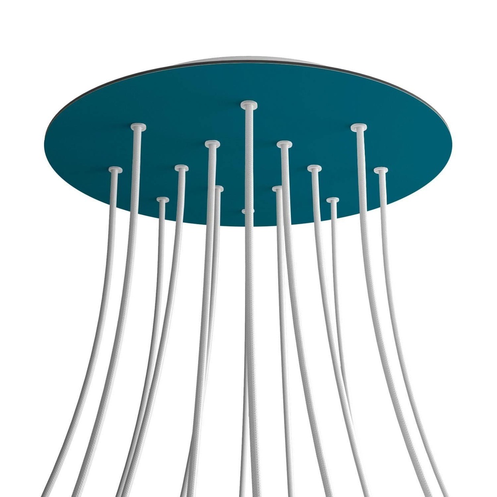 Rose-One XXL rosette round, diameter 400 mm with 14 holes and 4 bores