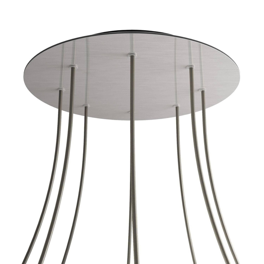 Rose-One XXL rosette round, diameter 400 mm with 8 holes and 4 holes