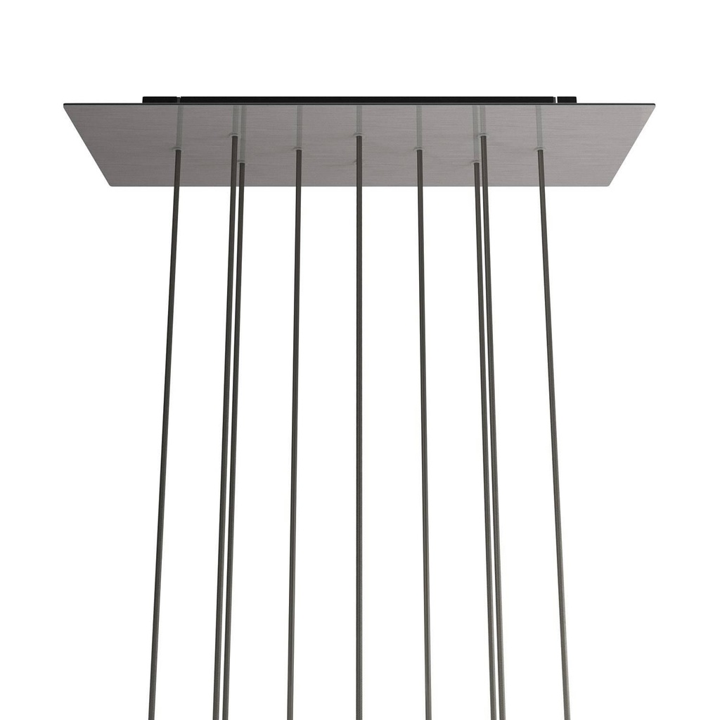 Rosone XXL Rose-One rettangolare a 10 fori e 6 fori laterali,