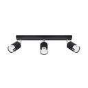 NERO 3 ceiling light black/chrome