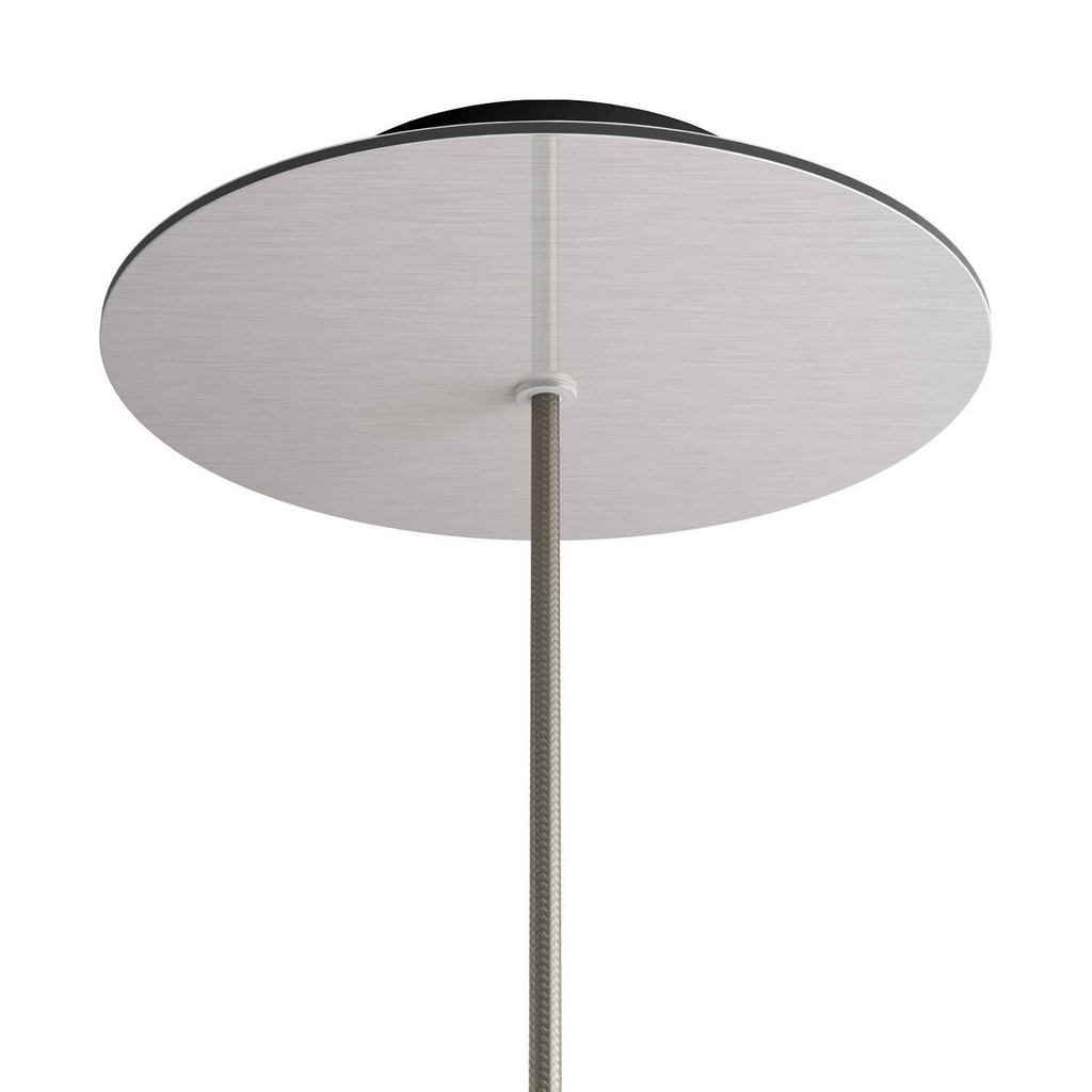 Rose-One rosette round, diameter 200 mm with 1 hole and 4 side holes