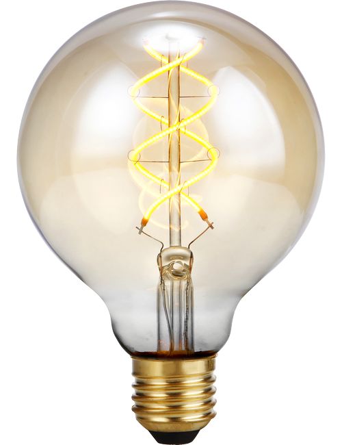[LX032795505] LED E27 Filament FleX DH Globo, LX032795505