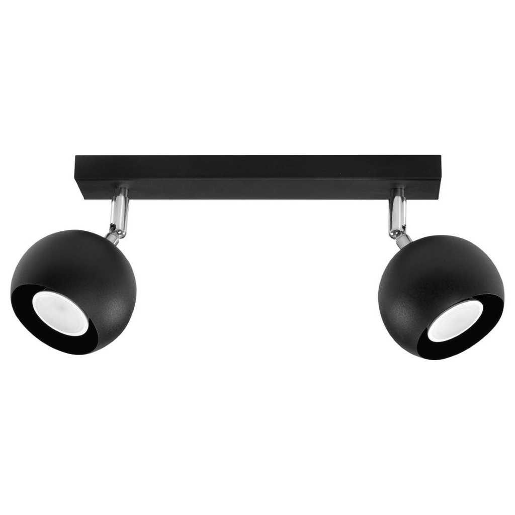 [SL.0444] OCULAR 2 ceiling light black