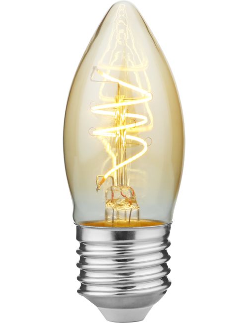 Candela a Filamento Flessibile Sottile LED E27, LS279147022