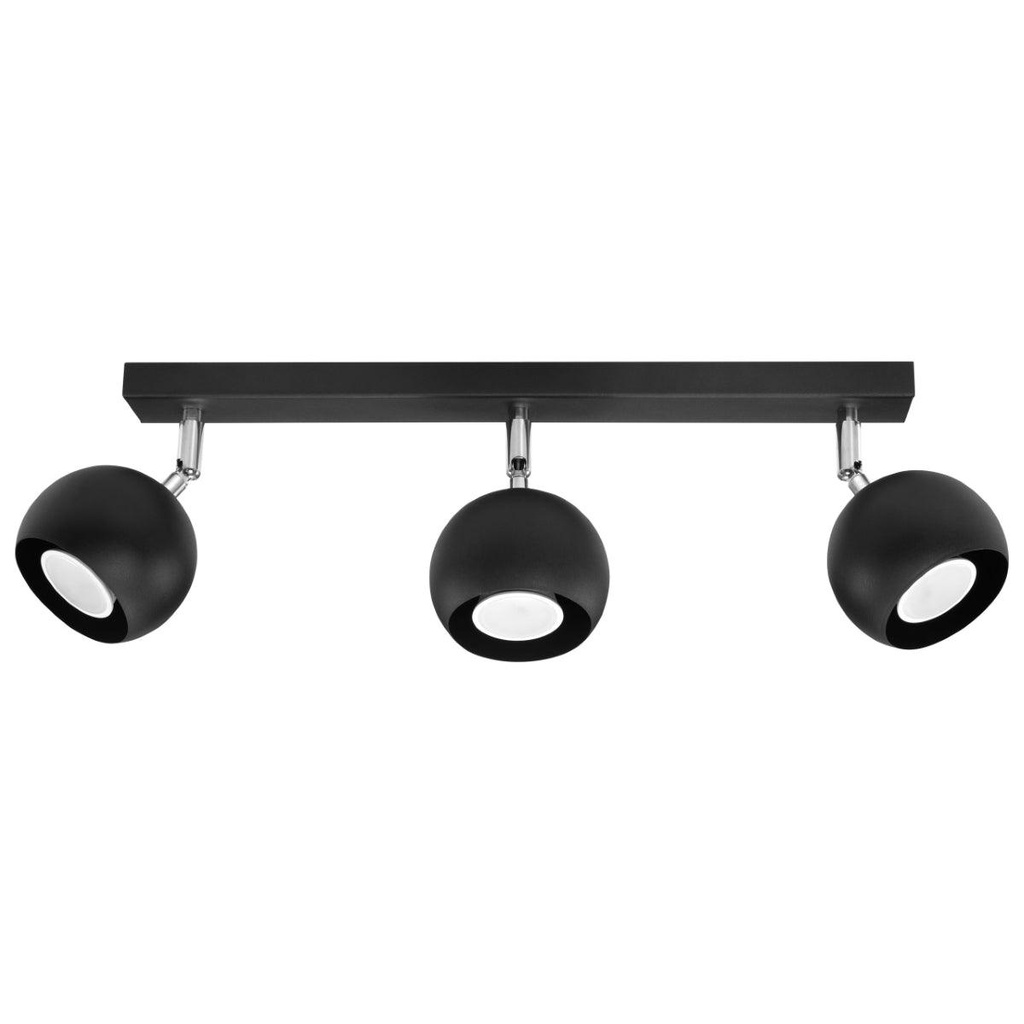 [SL.0445] OCULAR 3 ceiling light black