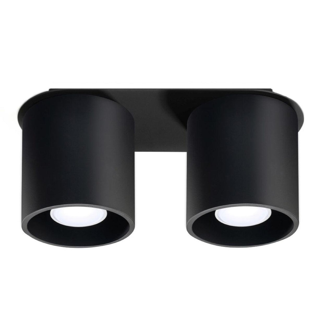 ORBIS 2 ceiling light black