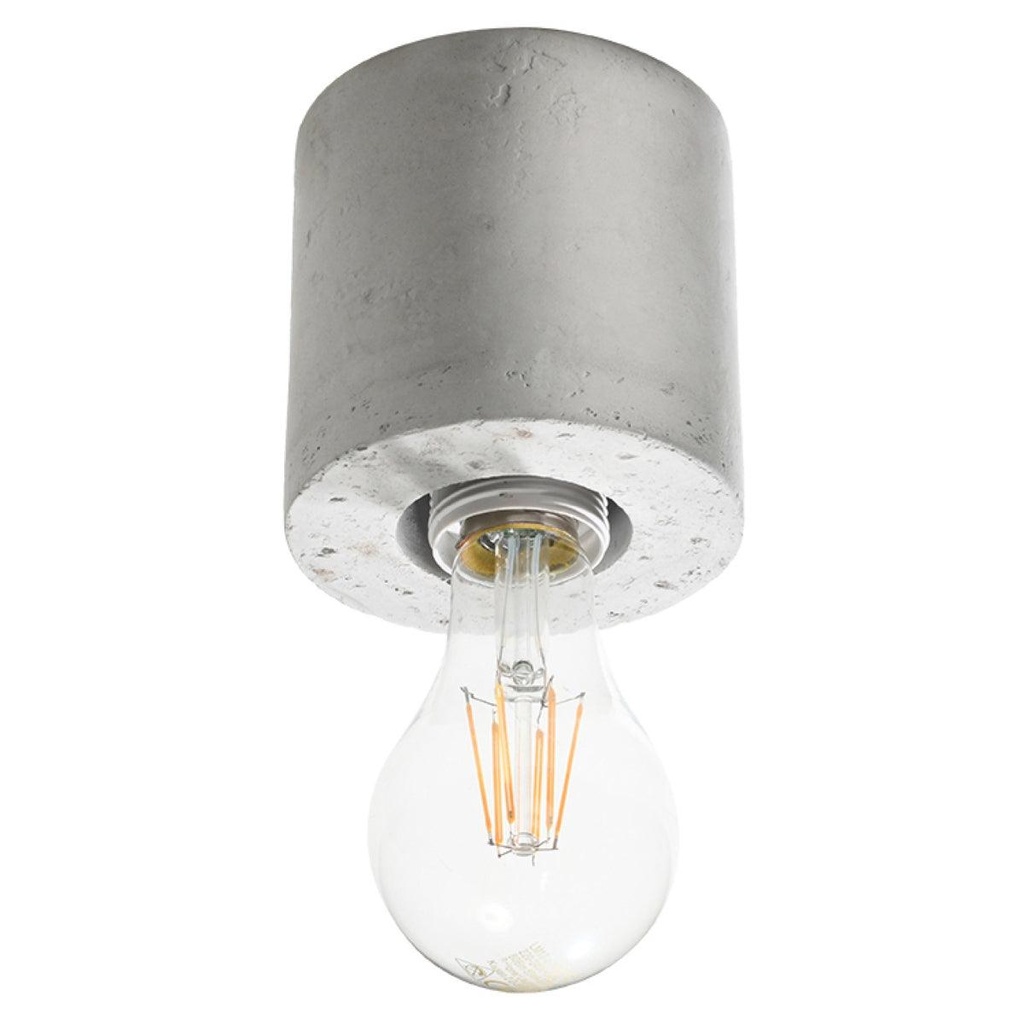 Lampada da soffitto SALGADO in cemento