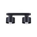 Lampada da soffitto SAVAR 2 nero