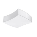 SQUARE 1 ceiling light white