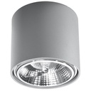 TIUBE ceiling light grey
