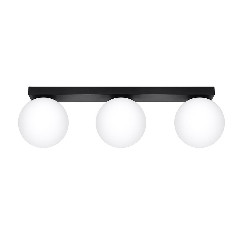 Lampada da soffitto YOLI 3 nero